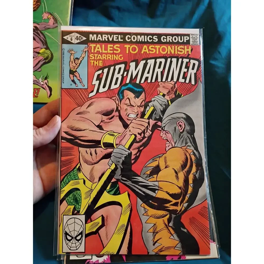 TALES TO ASTONISH-THE SUB-MARINER Lot Of 6 #2-4,6,8,14 MARVEL COMICS 1980 Vf
